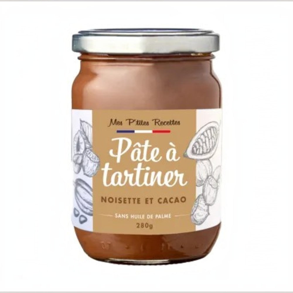 Pâte à tartiner noisette et cacao 280g