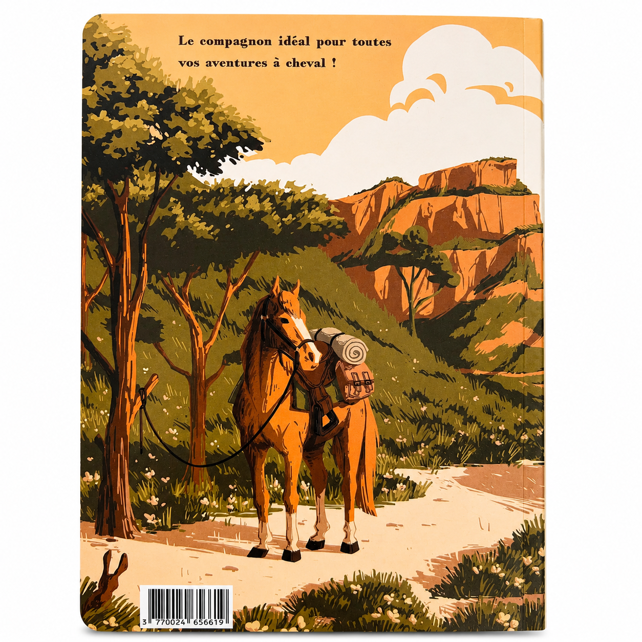 Carnet d’aventure équestre idéal comme cadeau pour cavalier ou cavalière