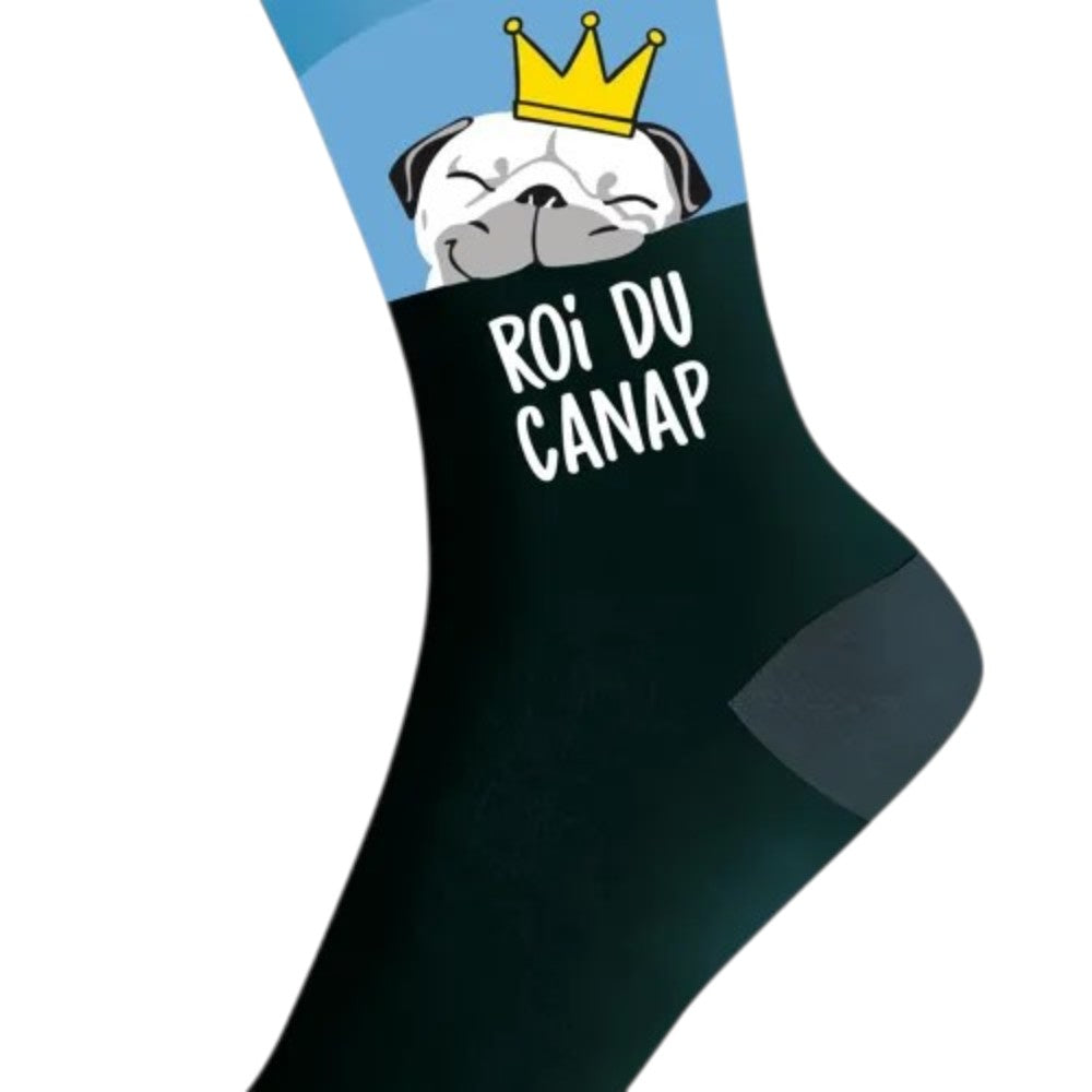 Chaussettes roi du canapé