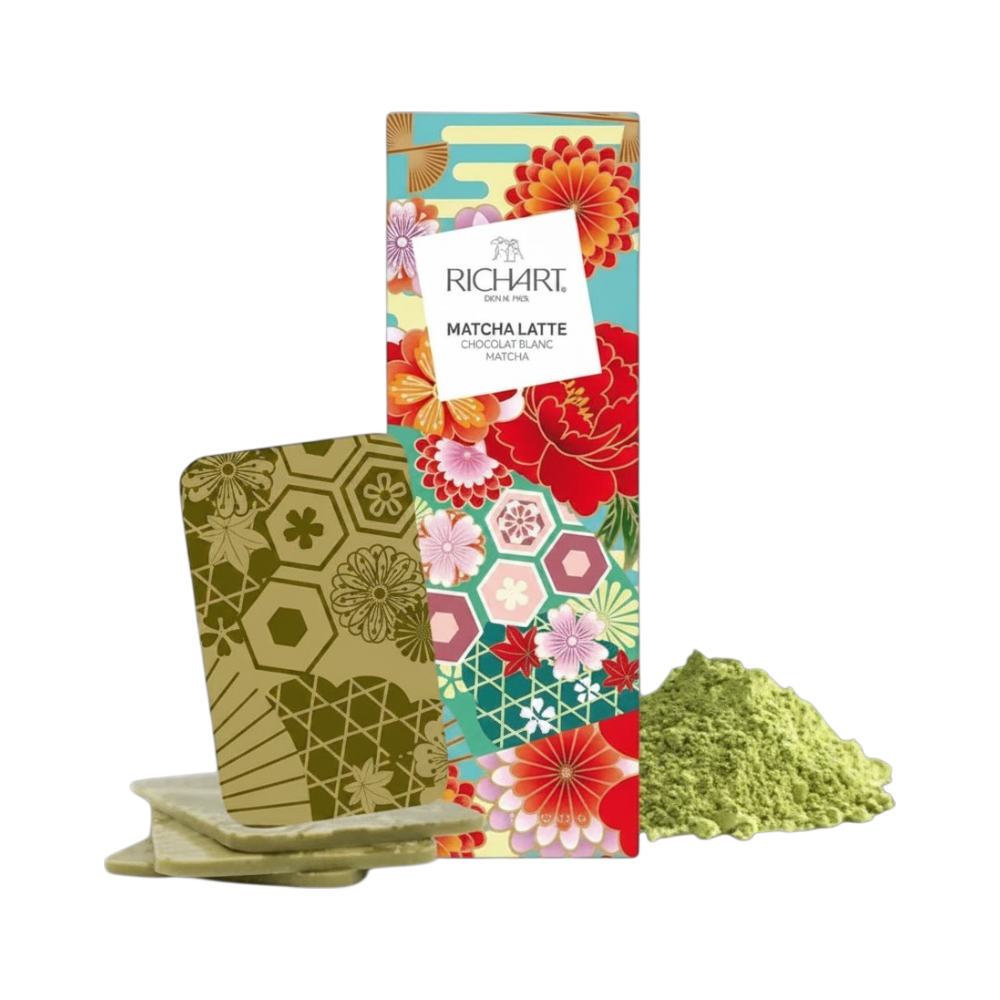 Tablette de Chocolat - Matcha Latte