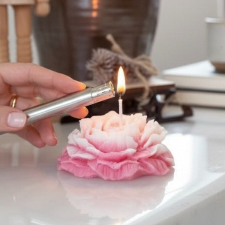 Bougie moulée parfum fleur de coton
