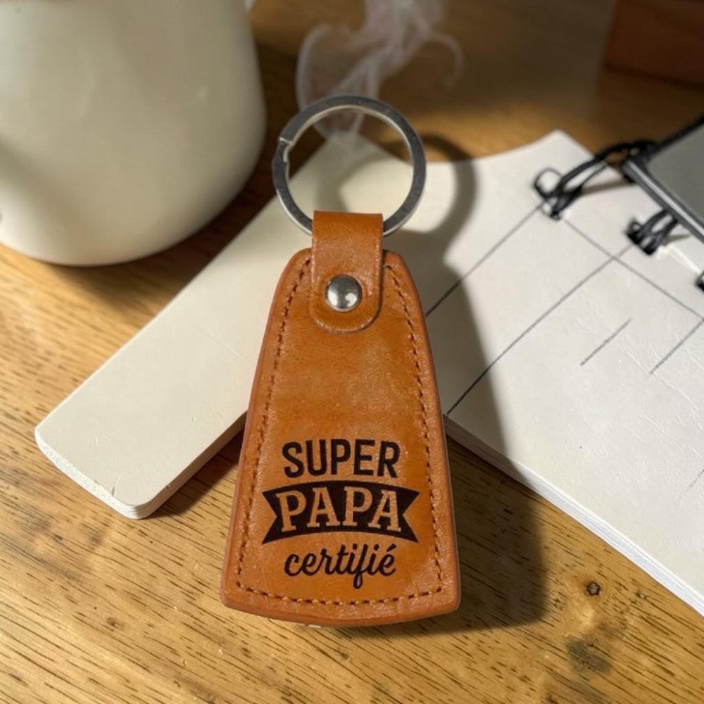 Porte-clés Super Papa