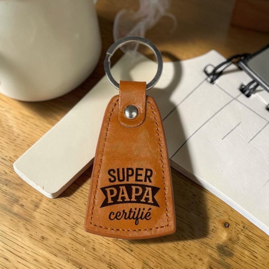 Porte-clés Super Papa