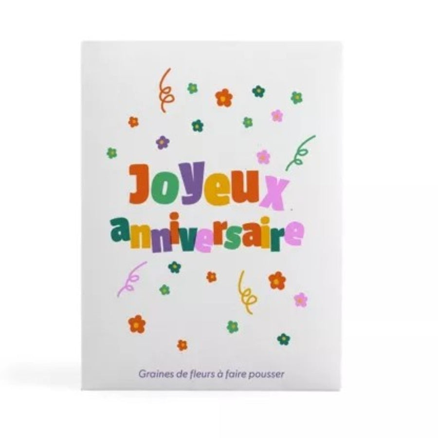 Graines - Joyeux anniversaire
