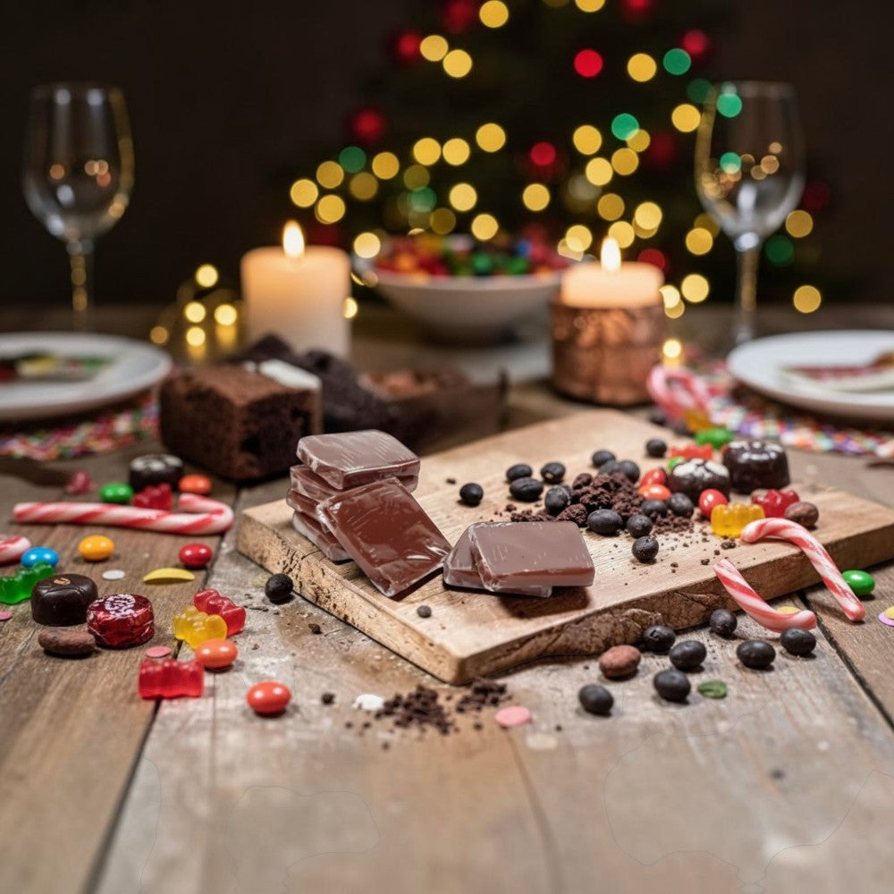 Bouchée caramel chocolat