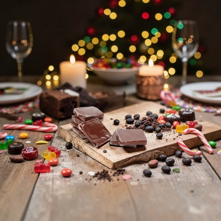 Gourmandise artisanale associant le fondant du caramel à l'intensité du chocolat