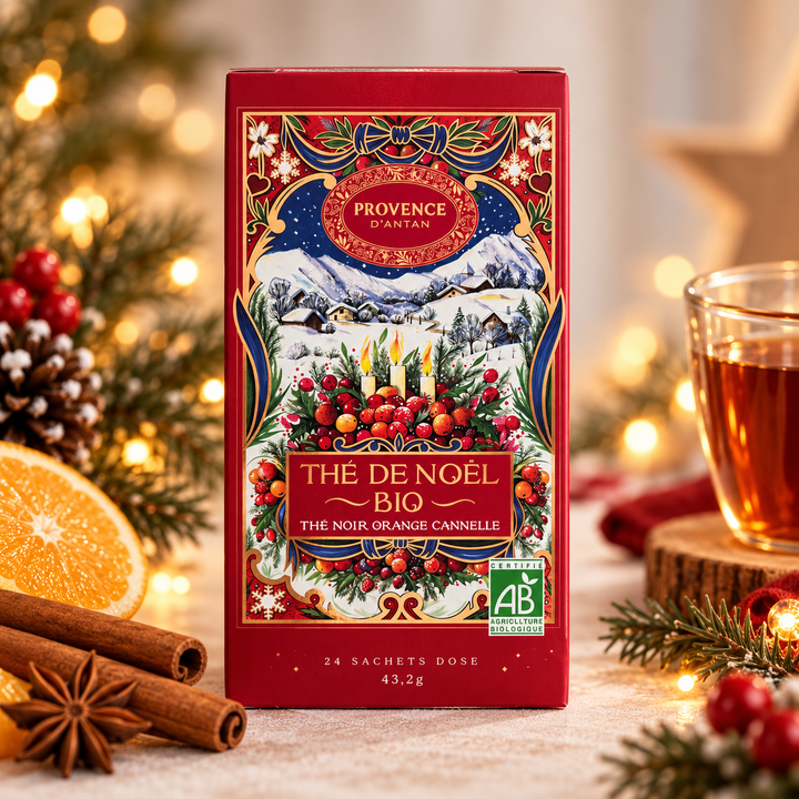 Thé de Noël Orange et Cannelle en 24 sachets