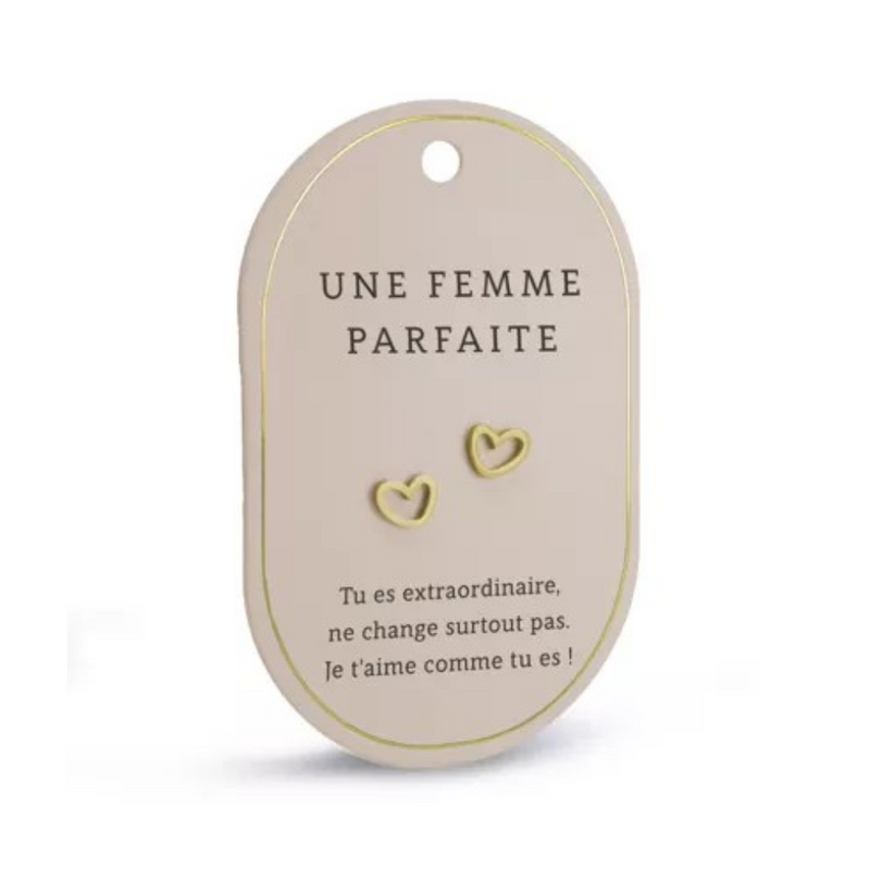 Boucles d'oreilles Une Femme parfaite