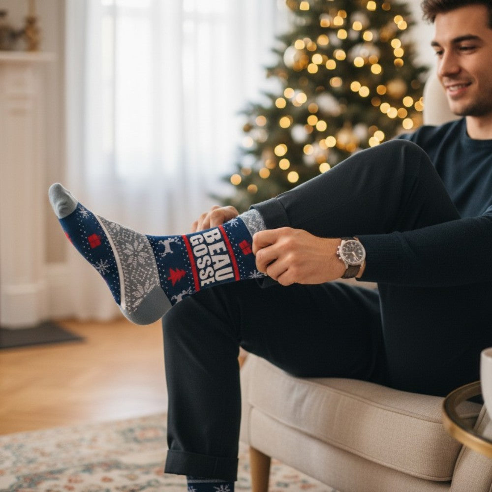 Chaussettes beau gosse fantaisie