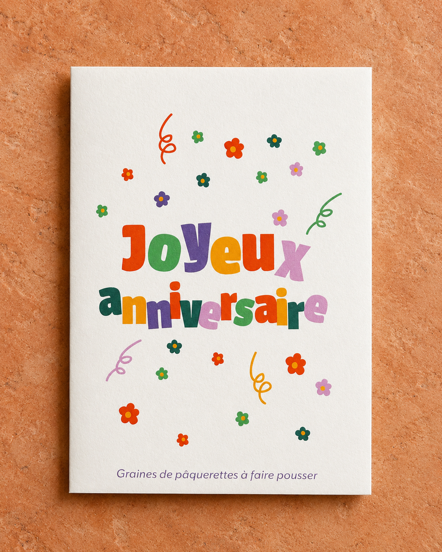 cadeau pour un joyeux anniversaire