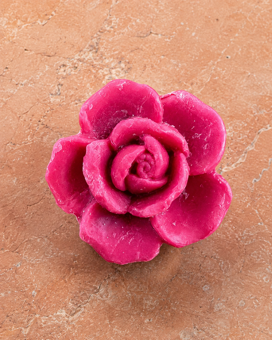 idée cadeau femme savon fantaisie en forme de rose
