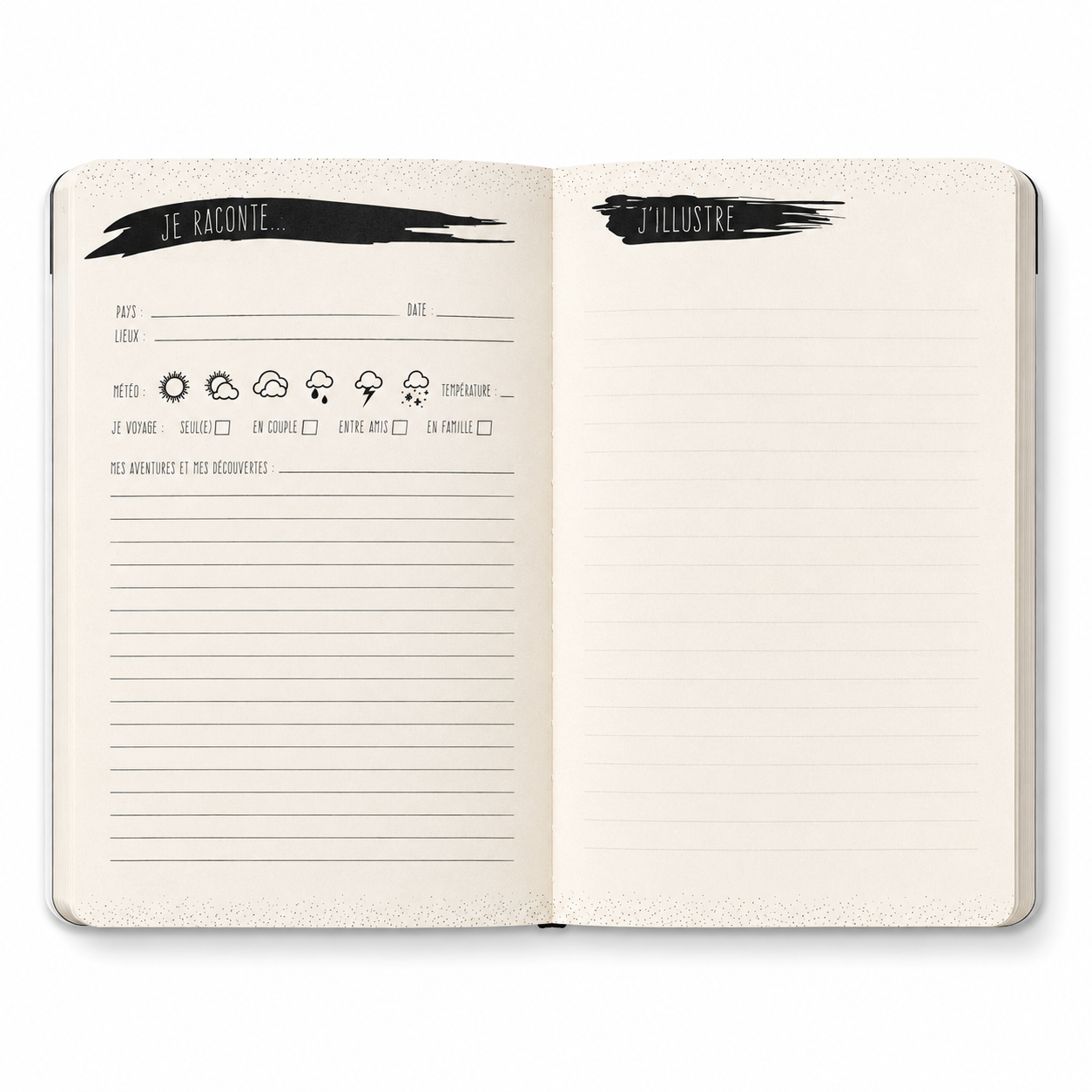 Carnet de voyage à offrir à un amateur de voyages et d’aventures
