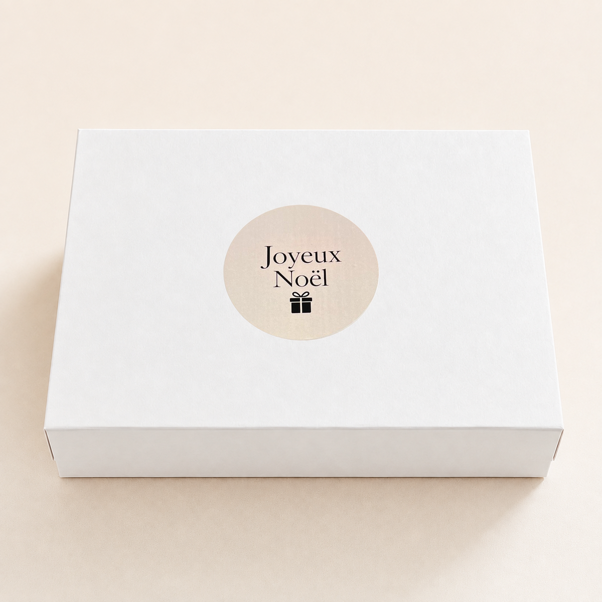 coffret joyeux noel blanc