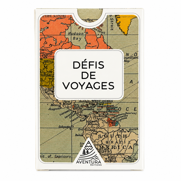 Jeu de cartes Voyages pour partager un moment ludique autour du thème du voyage