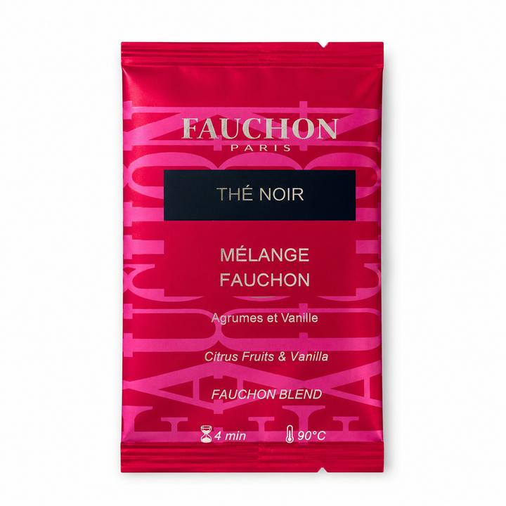 Sachet de thé noir aux agrumes et à la vanille
